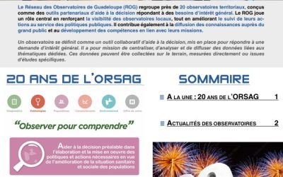 Newsletter du réseau des observatoires de Guadeloupe