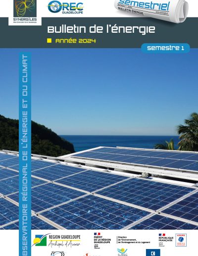 Bulletin de l’énergie Guadeloupe 1er semestre 2024